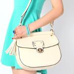 หมดค่ะ กระเป๋าAxixi รุ่น 10249ivกระเป๋าสไตล์เกาหลี เรานำเข้าของแท้ค่ะ งานสวย มีให้เลือก 3  สีค่ะ